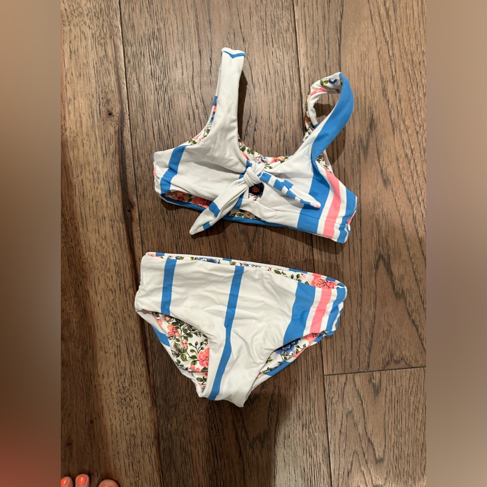 Maaji reversible 2 pc bikini bathing suit 2T